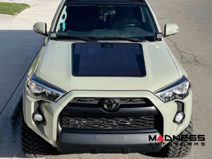 Toyota 4Runner Flexible Solar Panel Kit - Complete Kit w/ Waterproof Controller + Hood Decal - 4th&5th Gen w/o Hood Scoop - 100W Toyota 4Runner Flexible Solar Panel Kit - Complete Kit w/ Waterproof Controller + Hood Decal - 4th&5th Gen w/o Hood Scoop - 100W